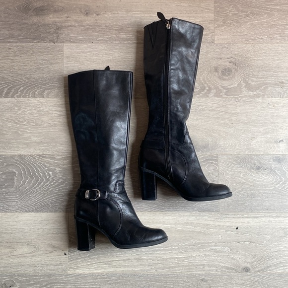 Franco Sarto black Carlie boots size 8 - Picture 4 of 15